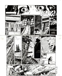 Patrick Henaff - Le Testament du Capitaine Crown - Planche originale