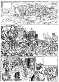 Alessandro Calore - Je suis cathare - T3 Pl 1 - Planche originale