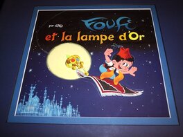 Couverture originale - Foufi, « Foufi et la Lampe d'Or », 1966.