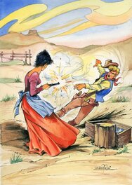 Couverture DE LONG RIFLE N° 107 PAR GUIDO ZAMPERONI