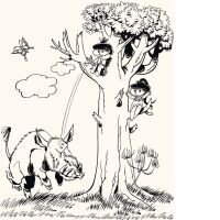 Une autre illu de René HAUSMAN pour un album à colorier DUPUIS (ne m'appartient pas). Une autre illu de René HAUSMAN pour un album à colorier DUPUIS (ne m'appartient pas).
