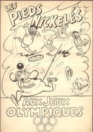 Original Cover - Les Pieds Nickelés aux Jeux olympiques