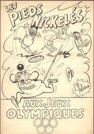 Couverture originale - Les Pieds Nickelés aux Jeux olympiques