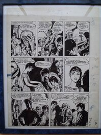 Jijé - Jerry Spring n° 8 « Les trois Barbus de Sonoyta », planche 9, 1958. - Comic Strip