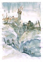 Notre mère la Guerre - pochade