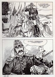 Alberto Del Mestre - Vent sauvage - La Schiava n° 22 planche 150 (série jaune n°128) - Comic Strip