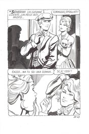 Leone Frollo - Casino #20 p47 - Planche originale