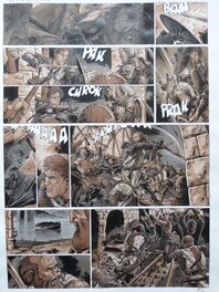 Planche originale - Servitude - Eric Bourgier / Iccrins