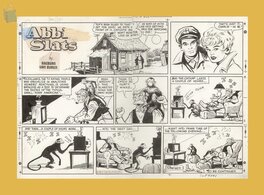 Raeburn Van Buren - Raeburn Van BUREN - Abbie an' Slats 1968 - Comic Strip