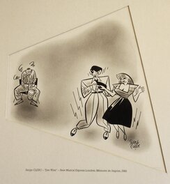 Serge Clerc - Jive WIRE. 1982 - Original Illustration