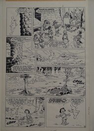 Cézard - Arthur le fantôme - Planche originale