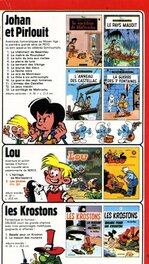 Catalogue Dupuis 1981. Catalogue Dupuis 1981.
