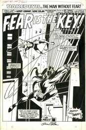 Gene Colan - Daredevil 91 pg 1 - Comic Strip