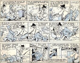 Marijac - Les trois mousquetaires du maquis - Planche originale