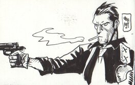 Jordi Bernet - TORPEDO - Original Illustration