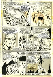 John Buscema - Silver Surfer 15 - Planche originale