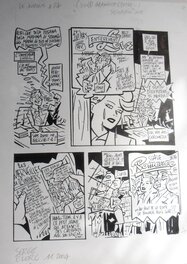 Comic Strip - Secrétaire in love.  2004.