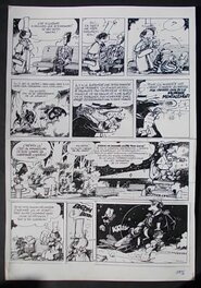 Marc Wasterlain - Le Docteur Poche n° 1, « Il est Minuit Docteur Poche », planche 18, 1976. - Planche originale