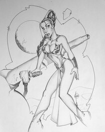 Bill Maus - Leia - Original Illustration