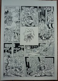 Jean-Christophe Menu - Donjon MONSTERS / JC MENU LE GEANT QUI PLEURE - Planche originale