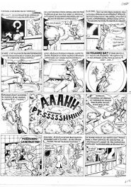 Génial Olivier gag 77 planche NB Génial Olivier gag 77 planche NB