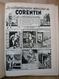 La 1ère page dans l'édition Lombard de 1950