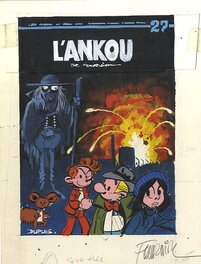 Projet de couverture avec son titre, 1976.