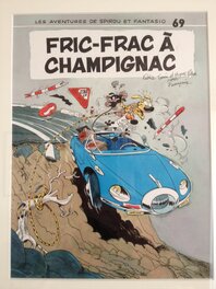 Fabrice Tarrin - Fric-Frac à Champignac - Planche originale