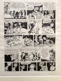 Fabrice Tarrin - Spirou et Fantasio Le Tombeau des Champignac - Comic Strip