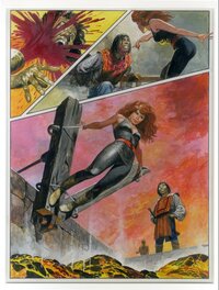 Don Lawrence - Don Lawrence : planche originale ' Storm ' - Planche originale