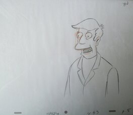 Matt Groening - Skinner - Original art