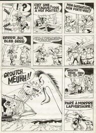 Le Vieux Nick et Barbe Noire n° 6, «  Dans la Gueule du Dragon », planche 20, 1961.