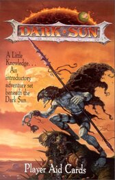 Cover of the Player Aid Cards for A Little Knowledge in the first Dark Sun Boxed Set Cover of the Player Aid Cards for A Little Knowledge in the first Dark Sun Boxed Set