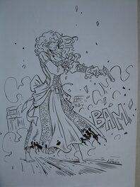 Augustin Lebon - Illustration Le révérend T1 - Illustration originale