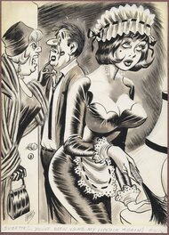 Bill Ward - "Suzette!..." - Original Illustration