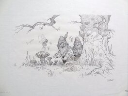 Vincent Dutrait - Gnomes - Illustration originale