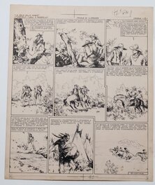 Kurt Caesar - 1948 - La vallée de la mort !! - Planche originale