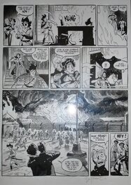 Matthieu Bonhomme - Bonhomme - Esteban t.4 - Planche originale