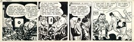 Milton Caniff - Terry & The Pirates (daily strip February 11, 1944) - Planche originale