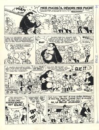 Planche quadrumane optimiste - achille talon - 1976