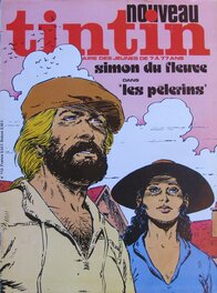 La couverture du journal Tintin La couverture du journal Tintin