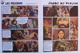 La publication dans les pages du journal Tintin