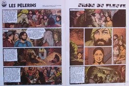 La publication dans les pages du journal Tintin La publication dans les pages du journal Tintin