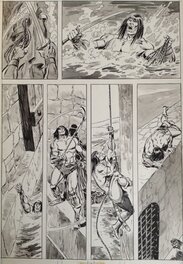 John Buscema - Conan  #63 - Comic Strip