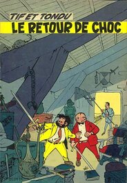 La couverture de l'album , tout aussi mystérieuse que la planche La couverture de l'album , tout aussi mystérieuse que la planche