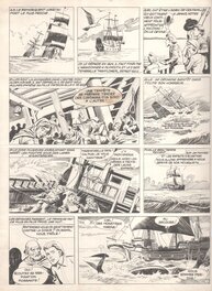 Pierre Le Goff - Les belles histoires de l'Oncle Paul  "Spirou" - Planche originale