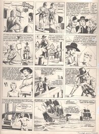 Pierre Le Goff - Les belles histoires de l'Oncle Paul "Spirou" - Planche originale