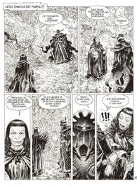 Philippe Delaby - Delaby - 2012 - "La complainte des landes perdues - La fée Sanctus" planche 50 - Planche originale