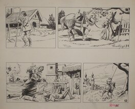 Pierre Le Goff - Trappeur "Pilote" - Comic Strip