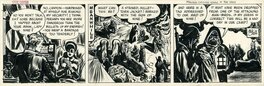 Planche originale - Steve Canyon (daily strip - May 1, 1948)